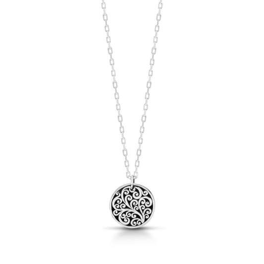 Classic LH Scroll (15mm) 'ABY' Necklace